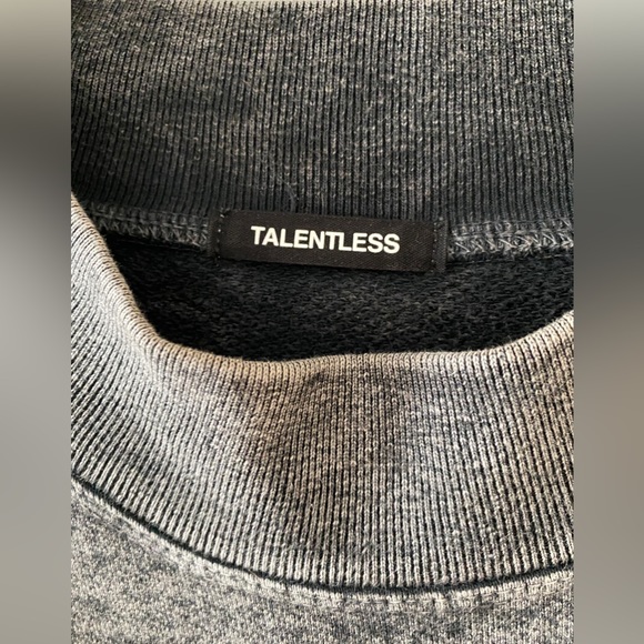Talentless Acid Wash Sweatshirt - Picture 3 of 4